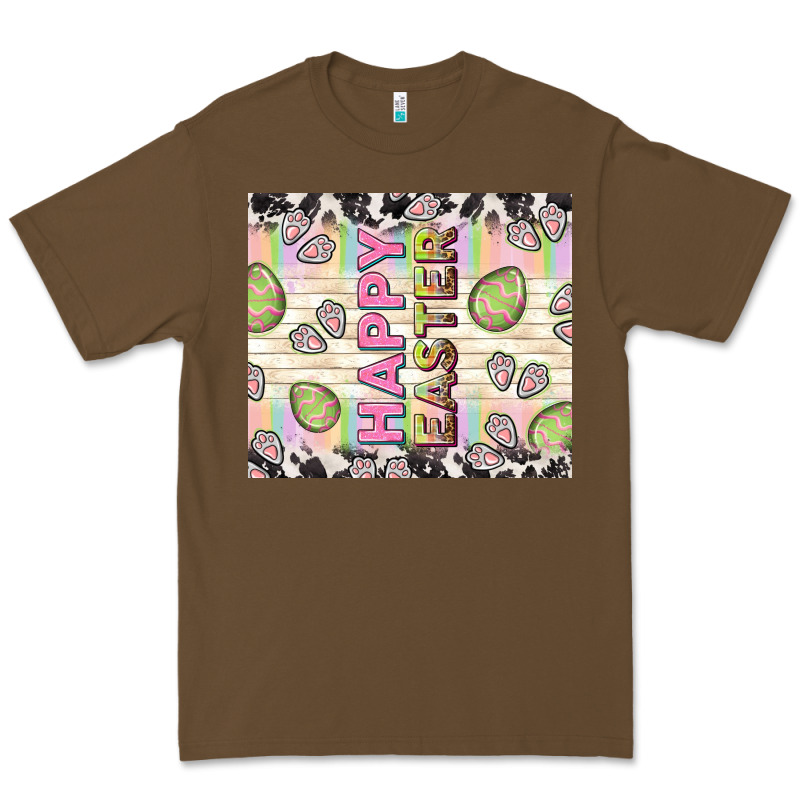 Happy Easter With Cowhide Premium Tee by TumblerDesignByShophia | Teevron