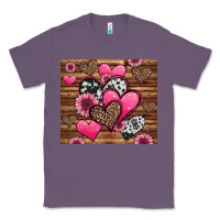 Lavender valentines day western hearts and sunflowers Classic Tee - Jasminsmagicworld