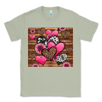 Matcha valentines day western hearts and sunflowers Classic Tee - Jasminsmagicworld