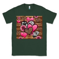 Sports Green valentines day western hearts and sunflowers Classic Tee - Jasminsmagicworld