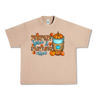 Burro Pumpkin spice and everything nice Urban Heavy Tee - RanaPortraitStore