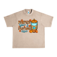 French Oak Pumpkin spice and everything nice Urban Heavy Tee - RanaPortraitStore