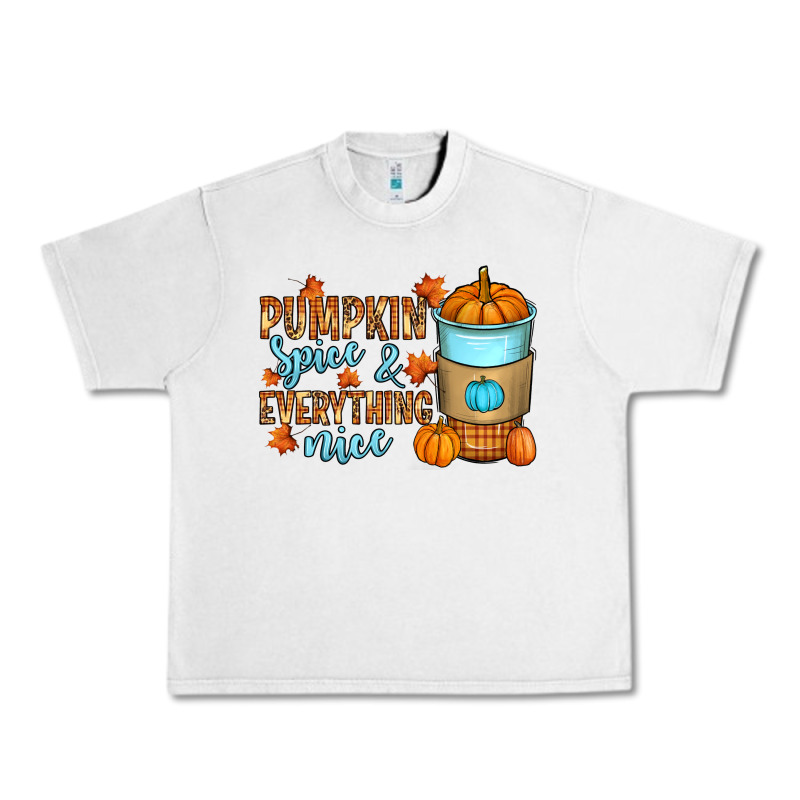 Pumpkin Spice And Everything Nice Urban Heavy Tee by RanaPortraitStore | Teevron