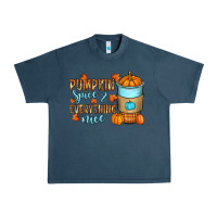 Midnight Navy Pumpkin spice and everything nice Urban Heavy Tee - RanaPortraitStore