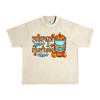 Sandshell Pumpkin spice and everything nice Urban Heavy Tee - RanaPortraitStore