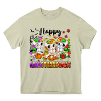 Mossy happy hallothanksmas unicorns Heavy Core Tee - texasbilliewilder
