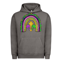 Pigment Tornado mardi gras fleur de lis rainbow Urban Hoodie - JahusDesignShop