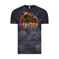 Cloud Black football grandma Vintage Tee - OliviaCreatesArt
