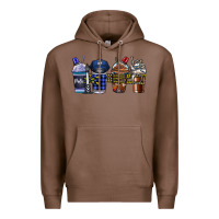 Chestnut Police Coffee Premium Hoodie - CowhideDigitalArt