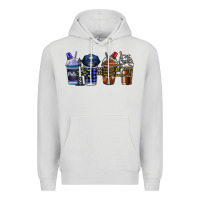 Dove Grey Police Coffee Premium Hoodie - CowhideDigitalArt