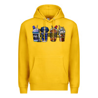 Lemon Police Coffee Premium Hoodie - CowhideDigitalArt