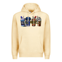 Pina Colada Police Coffee Premium Hoodie - CowhideDigitalArt