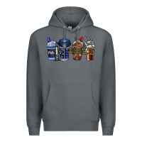Rock Police Coffee Premium Hoodie - CowhideDigitalArt