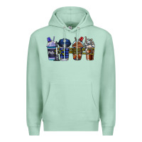 Seafoam Police Coffee Premium Hoodie - CowhideDigitalArt