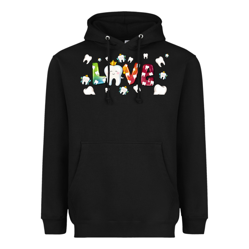 Love Tooth And Tooth Fairy Heavyweight Hoodie by AdoDesignShop | Teevron