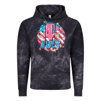 Cloud Black 4th of July Vintage Hoodie - FaDigitalArtStudio
