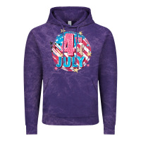 Cloud Purple 4th of July Vintage Hoodie - FaDigitalArtStudio