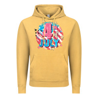 Vintage Mustard 4th of July Vintage Hoodie - FaDigitalArtStudio