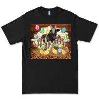 Black cow and chick easter Premium Tee - TumblerDesignByShophia