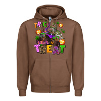 Chestnut trick rawr treat Zipper Hoodie - AdoDesignShop