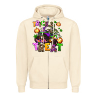 Sandshell trick rawr treat Zipper Hoodie - AdoDesignShop
