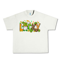 Pistachio St. Patrick's Lucky gnome Urban Heavy Tee - OliviaCreatesArt