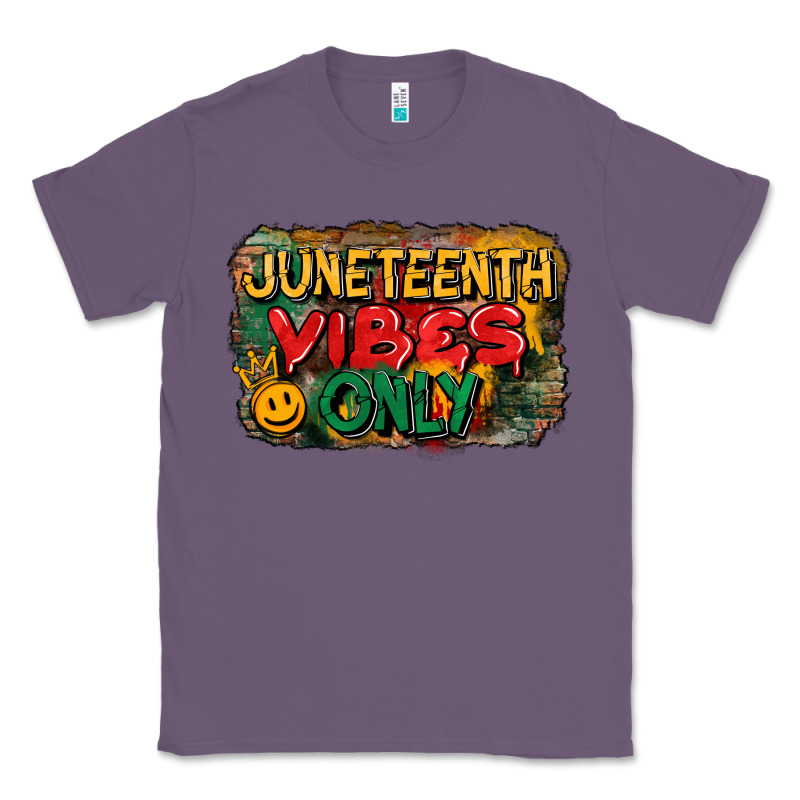 Juneteenth Vibes Only Classic Tee by CowGirlArtShop | Teevron