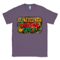 Lavender juneteenth vibes only Classic Tee - CowGirlArtShop