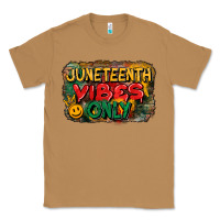 Toasted Coconut juneteenth vibes only Classic Tee - CowGirlArtShop