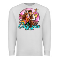 Dove Grey only you and couple with keys Premium Sweatshirt - AdoDesignShop