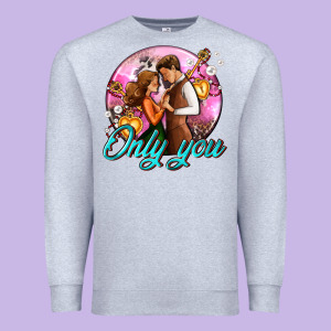 Only You And Couple With Keys Premium Sweatshirt Designed By Adodesignshop