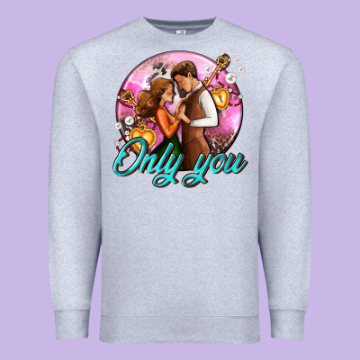Only You And Couple With Keys Premium Sweatshirt Designed By Adodesignshop