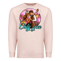 Pale Pink only you and couple with keys Premium Sweatshirt - AdoDesignShop