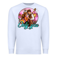 White only you and couple with keys Premium Sweatshirt - AdoDesignShop