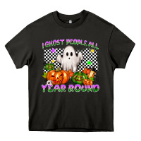 Asphalt I ghost people all year round Heavy Core Tee - NancyCooperArtShop