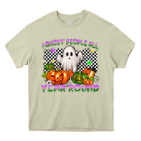 Mossy I ghost people all year round Heavy Core Tee - NancyCooperArtShop