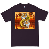 Plum tigers with scratches Premium Tee - TumblerDesignByShophia
