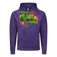 Cloud Purple Loads of luck St. Patricks Day Vintage Hoodie - FaDigitalArtStudio