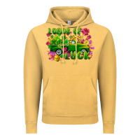 Vintage Mustard Loads of luck St. Patricks Day Vintage Hoodie - FaDigitalArtStudio