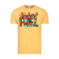 Vintage Mustard teacher fuel Vintage Tee - OliviaCreatesArt