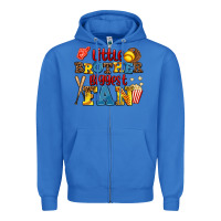 True Royal little brother biggest fan Zipper Hoodie - AdoDesignShop