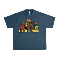 Midnight Navy My first cinco de mayo Urban Heavy Tee - FaDigitalArtStudio