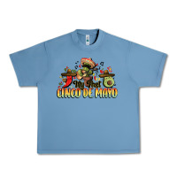 Pebble Blue My first cinco de mayo Urban Heavy Tee - FaDigitalArtStudio