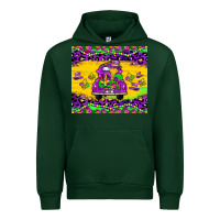 Forest Green mardi gras truck tumbler Urban Hoodie - JahusDesignShop