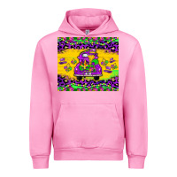 Fuchsia Pink mardi gras truck tumbler Urban Hoodie - JahusDesignShop