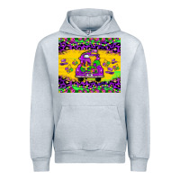 Heather Grey mardi gras truck tumbler Urban Hoodie - JahusDesignShop