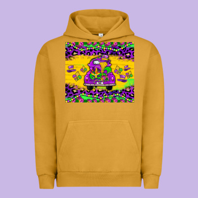Mardi Gras Truck Tumbler Urban Hoodie Designed By Jahusdesignshop