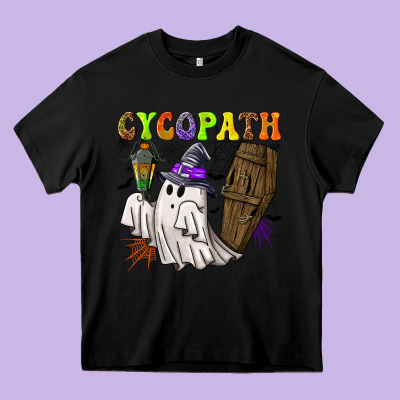 Cycopath Heavy Core Tee Designed By Nancycooperartshop