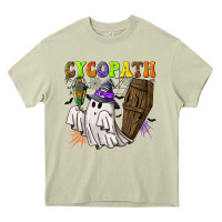 Mossy Cycopath Heavy Core Tee - NancyCooperArtShop