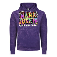Cloud Purple Mama junkie Mother's Day Vintage Hoodie - FaDigitalArtStudio